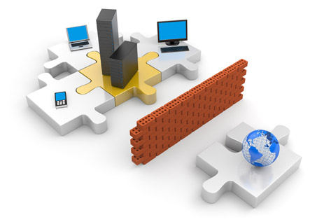 Ilustração mostra o papel de um Firewall